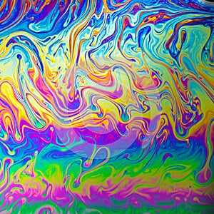 Colorful, trippy abstract background