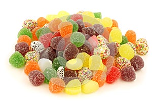 Colorful tumtum candy