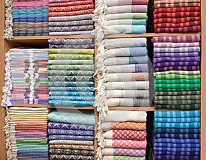 Colorful Turkish Bath Towels