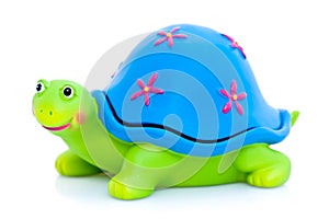 Colorful turtle ornament