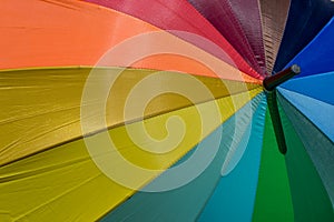 Colorful umbrella background