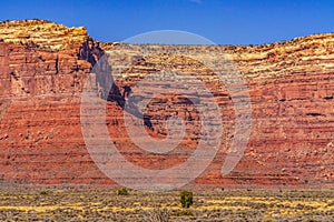 Colorful Valley of Gods Red Cliffs Mexican Hat Utah