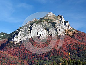 Colorful Velky Rozsutec peak