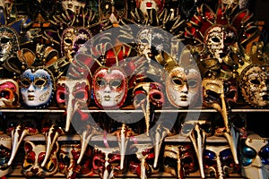 Colorful Venetian Masks