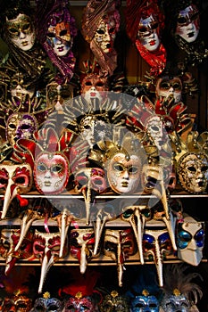 Colorful Venetian Masks