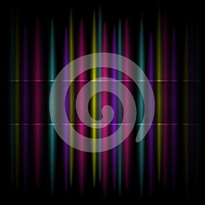 Colorful Vertical Striped Pattern Background