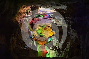 Colorful View of Skyline Caverns