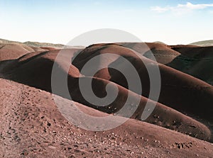 Colorful Volcanic Dunes At Maragua Crater, Bolivia