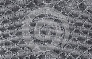 Colorful wale, fabric pattern of pillowcase texture