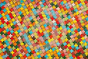 Colorful wall texture