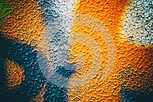 Colorful wall texture background. Wallpaper concept