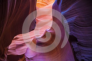 Colorful Walls in Lower Antelope Canyon