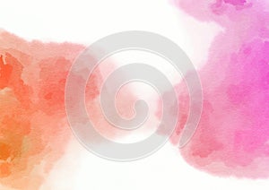 Colorful watercolor hand-painted art illustration : abstract art background