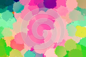 Colorful watercolor paint pink,blue,yellow    abstract background