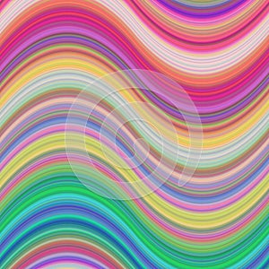Colorful wave stripe vector background design