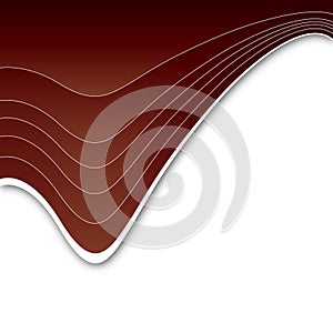 Colorful waves design illustration. Abstract waves vector graphic template