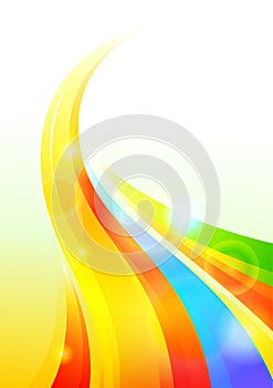 Colorful Wavy Background