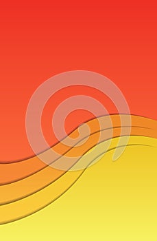 Colorful wavy background.