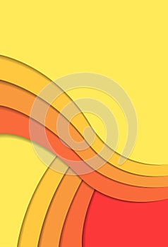 Colorful wavy background.