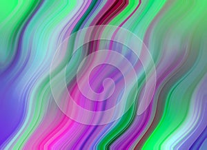 Colorful Wavy Gradient Lines Abstract Background. Best for Computer and Mobile phone wallpaper. Fluid painting abstract texture