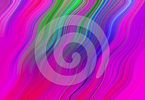 Colorful Wavy Gradient Lines Abstract Background. Best for Computer and Mobile phone wallpaper. Fluid painting abstract texture