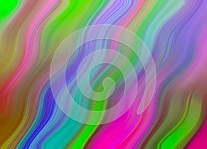 Colorful Wavy Gradient Lines Abstract Background. Best for Computer and Mobile phone wallpaper. Fluid painting abstract texture