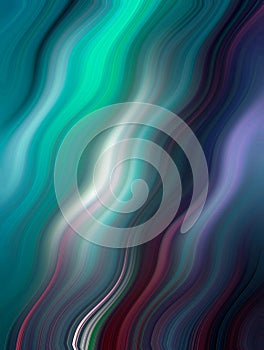 Colorful Wavy Gradient Lines Abstract Background. Best for Computer and Mobile phone wallpaper. Fluid painting abstract texture