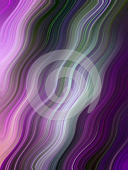 Colorful Wavy Gradient Lines Abstract Background. Best for Computer and Mobile phone wallpaper. Fluid painting abstract texture