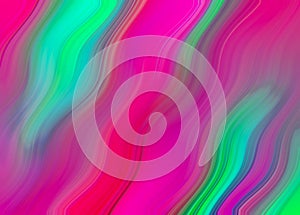 Colorful Wavy Gradient Lines Abstract Background. Best for Computer and Mobile phone wallpaper. Fluid painting abstract texture