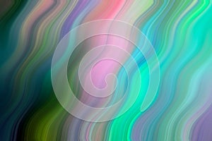 Colorful Wavy Gradient Lines Abstract Background. Best for Computer and Mobile phone wallpaper. Fluid painting abstract texture