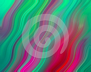 Colorful Wavy Gradient Lines Abstract Background. Best for Computer and Mobile phone wallpaper. Fluid painting abstract texture