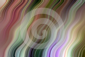 Colorful Wavy Gradient Lines Abstract Background. Best for Computer and Mobile phone wallpaper. Fluid painting abstract texture