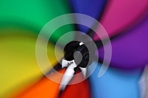 Colorful windmill