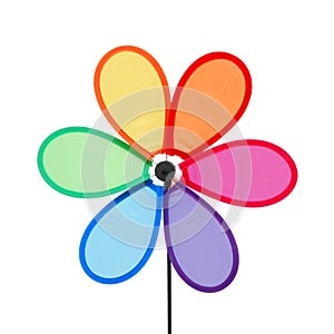 Colorful windmill pin wheel