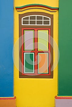 Colorful Window and Wall, Singapore