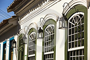 Colorful windows parati photo