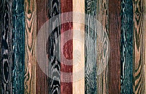 Colorful Wood Background planks. seamless dark blue texture floor