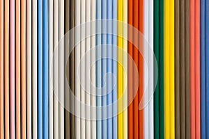 Colorful wooden blinder panel