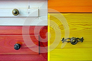 Colorful Wooden Drawer