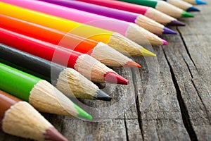 Colorful Wooden Pencil