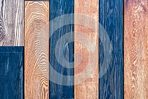 Colorful wooden planks background