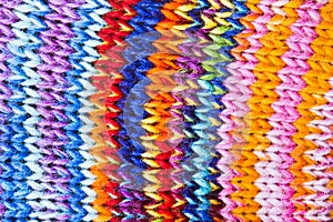 Colorful wool