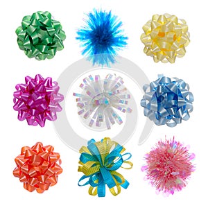 Colorful Wrapping Bows (HUGE FILE)