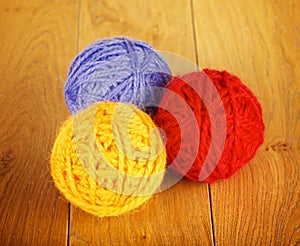 Colorful Yarn Ball