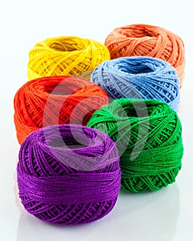 Colorful yarn