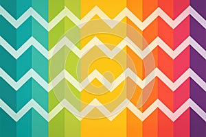 colorful zigzag pattern background