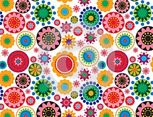 Colorfulflower decor d