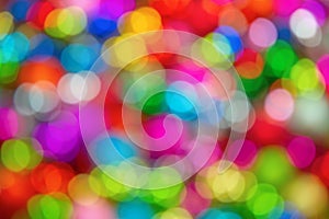 Colorfull background - defocused ligths