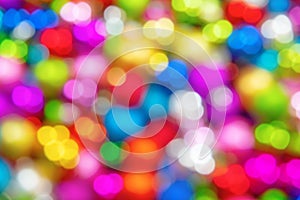 Colorfull background - defocused ligths