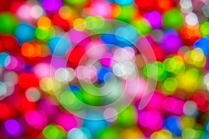 Colorfull background - defocused ligths